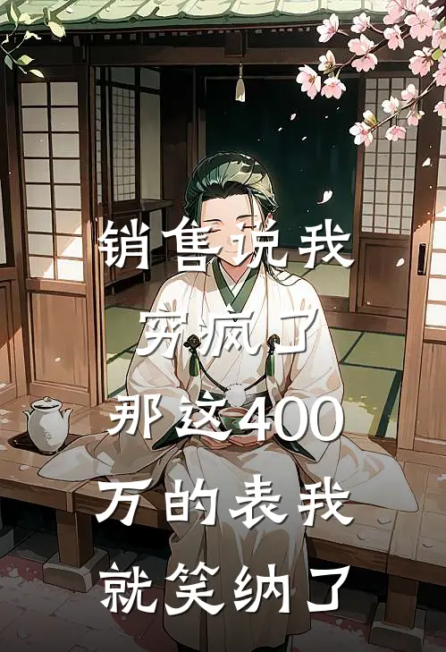 销售说我穷疯了，那这400万的表我就笑纳了