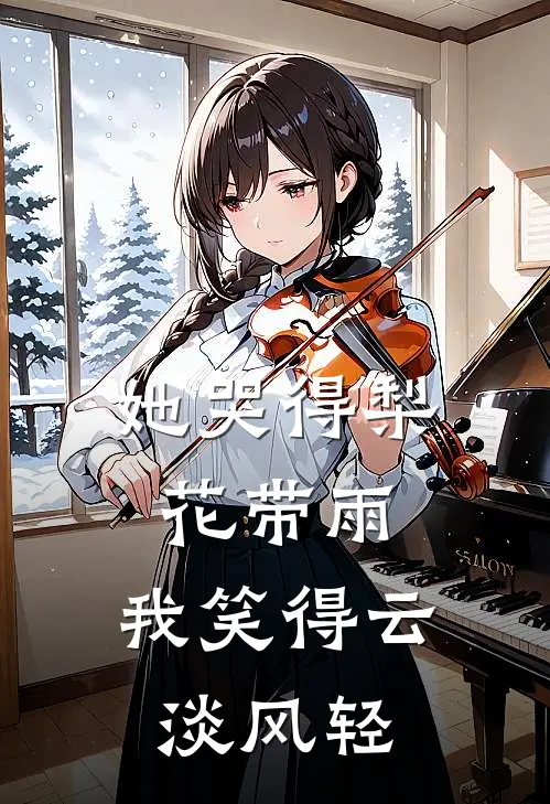 她哭得梨花带雨，我笑得云淡风轻
