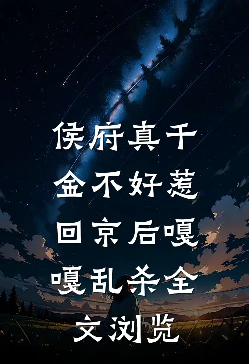 侯府真千金不好惹，回京后嘎嘎乱杀全文浏览