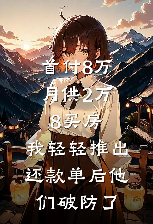 首付8万月供2万8买房，我轻轻推出还款单后他们破防了