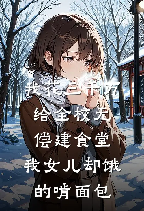 我花三千万给全校无偿建食堂，我女儿却饿的啃面包