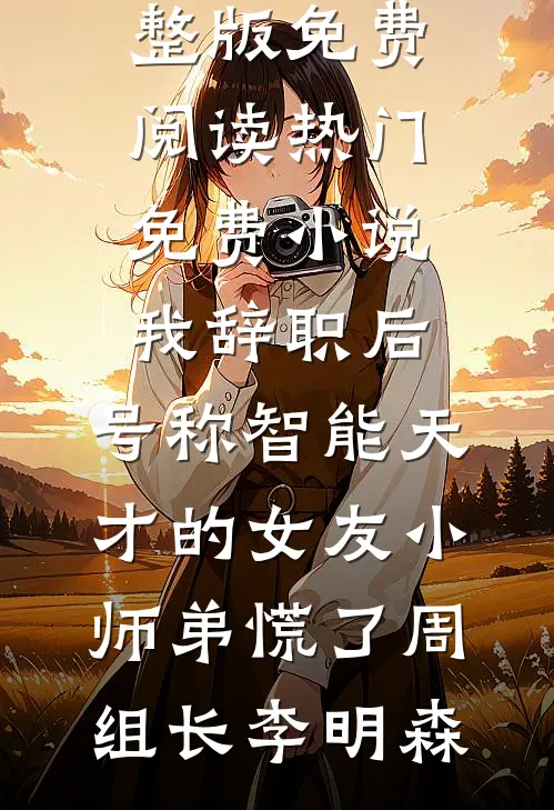 我辞职后，号称智能天才的女友小师弟慌了(周组长李明森)完整版免费阅读_热门免费小说我辞职后，号称智能天才的女友小师弟慌了周组长李明森
