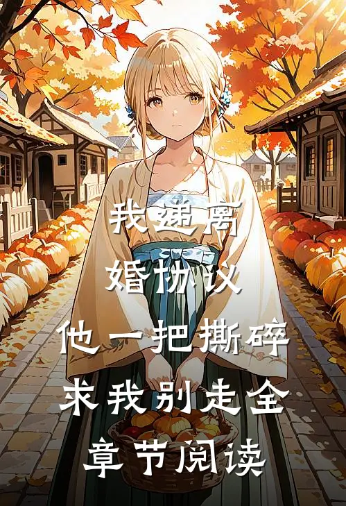 我递离婚协议，他一把撕碎求我别走全章节阅读