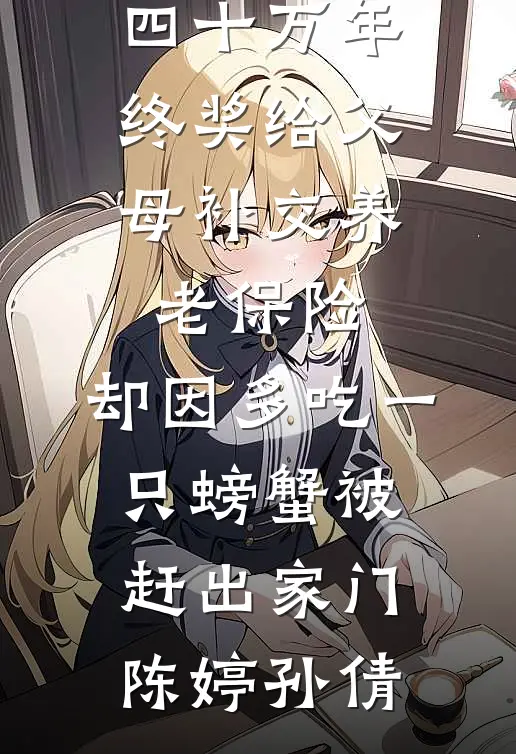 拿四十万年终奖给父母补交养老保险，却因多吃一只螃蟹被赶出家门(陈婷孙倩)免费小说免费阅读_全文免费小说拿四十万年终奖给父母补交养老保险，却因多吃一只螃蟹被赶出家门陈婷孙倩