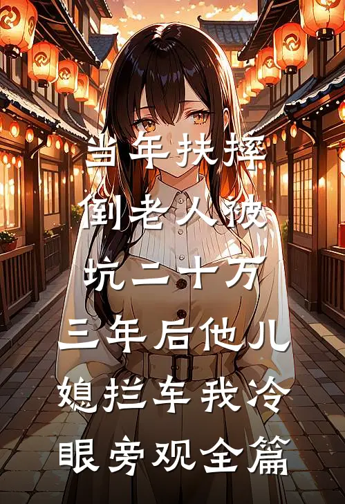 当年扶摔倒老人被坑二十万，三年后他儿媳拦车我冷眼旁观全篇