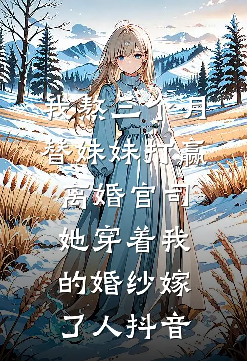 我熬三个月替妹妹打赢离婚官司，她穿着我的婚纱嫁了人抖音