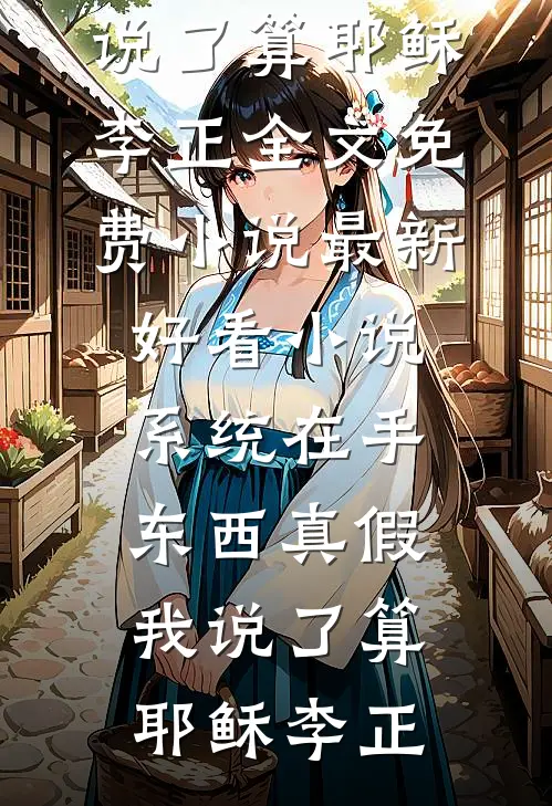系统在手，东西真假我说了算耶稣李正全文免费小说_最新好看小说系统在手，东西真假我说了算(耶稣李正)