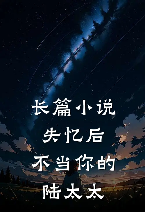 长篇小说失忆后，不当你的陆太太
