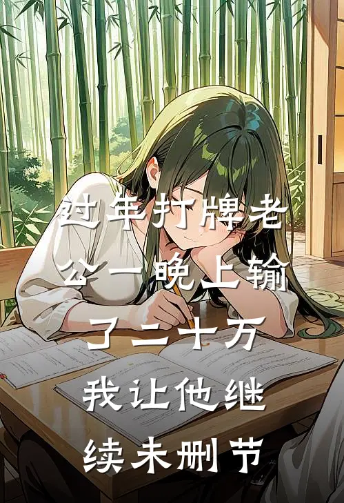 过年打牌老公一晚上输了二十万，我让他继续未删节