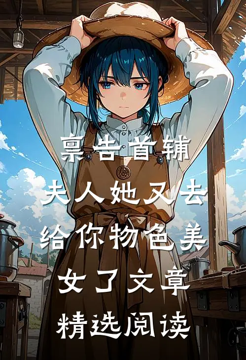 禀告首辅，夫人她又去给你物色美女了文章精选阅读