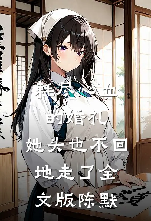 耗尽心血的婚礼，她头也不回地走了全文版陈默
