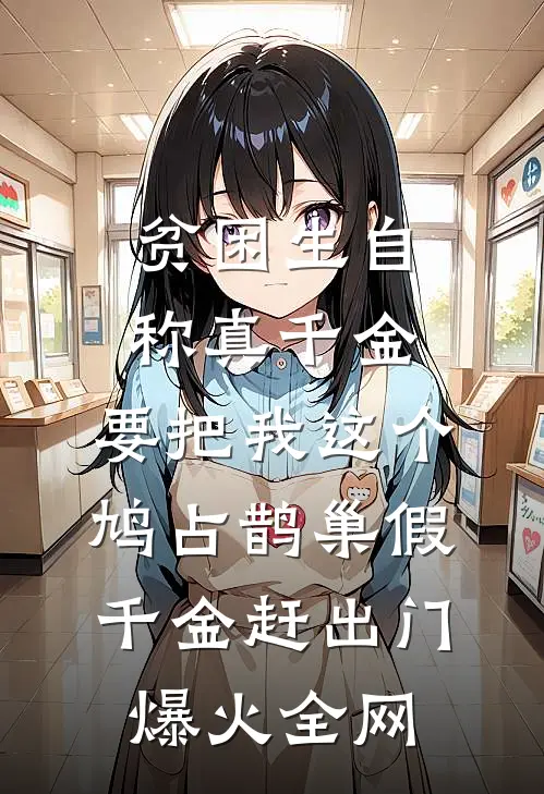 贫困生自称真千金，要把我这个鸠占鹊巢假千金赶出门爆火全网