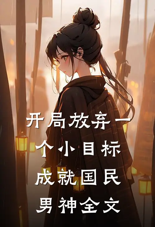 开局放弃一个小目标,成就国民男神全文阅读