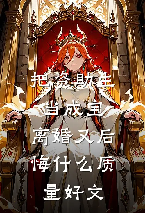 把资助生当成宝，离婚又后悔什么质量好文