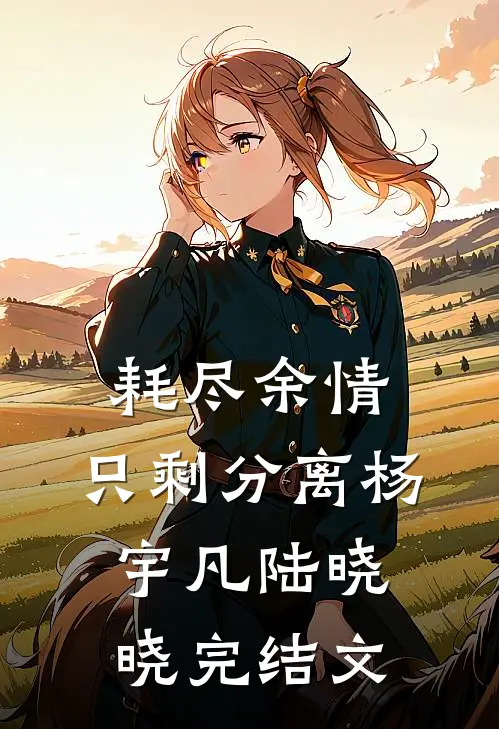耗尽余情，只剩分离杨宇凡陆晓晓完结文