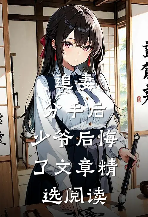 追妻：分手后，少爷后悔了文章精选阅读