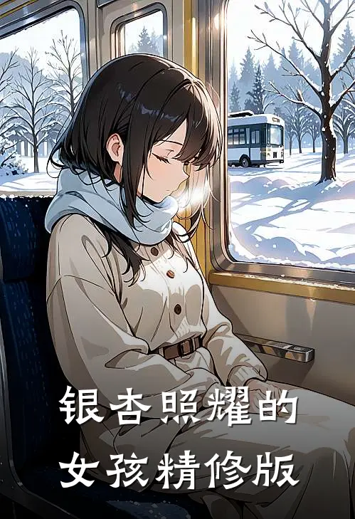 银杏照耀的女孩精修版