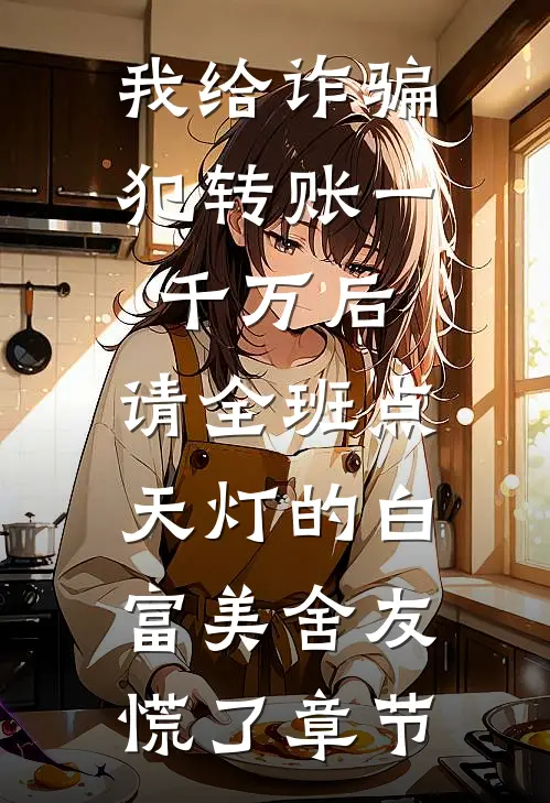 我给诈骗犯转账一千万后，请全班点天灯的白富美舍友慌了章节