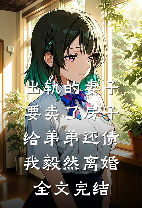出轨的妻子要卖了房子给弟弟还债，我毅然离婚全文完结