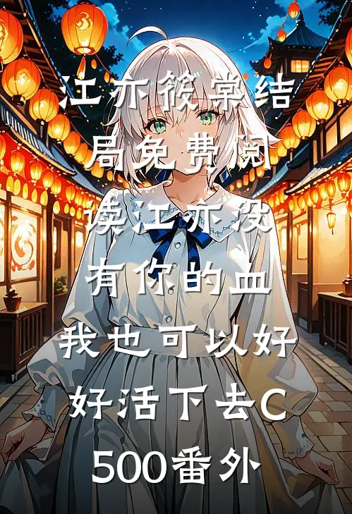 江亦筱棠结局免费阅读江亦没有你的血，我也可以好好活下去C500番外