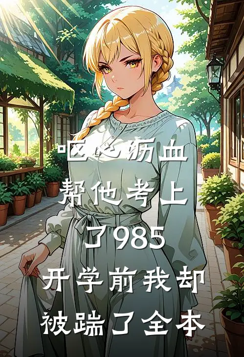 呕心沥血帮他考上了985，开学前我却被踹了全本