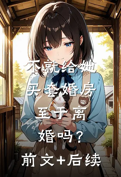 不就给她买套婚房，至于离婚吗？前文+后续