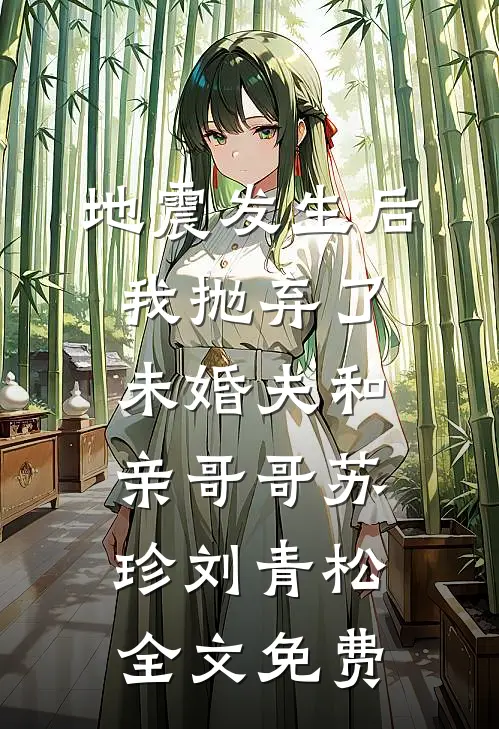 地震发生后我抛弃了未婚夫和亲哥哥苏珍刘青松全文免费