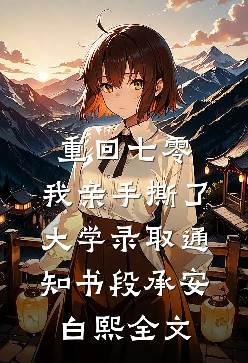 重回七零，我亲手撕了大学录取通知书段承安白熙全文