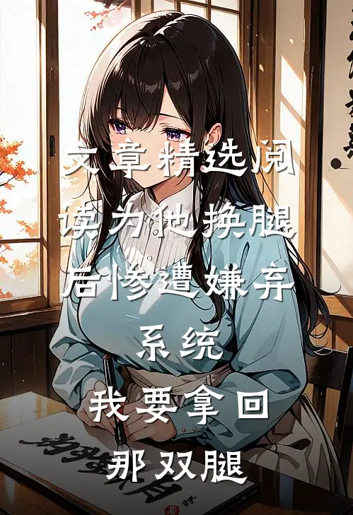 文章精选阅读为他换腿后惨遭嫌弃，系统，我要拿回那双腿