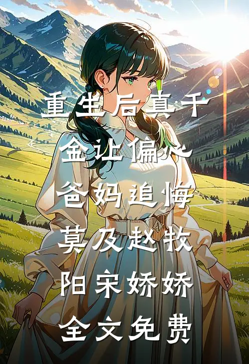 重生后真千金让偏心爸妈追悔莫及赵牧阳宋娇娇全文免费