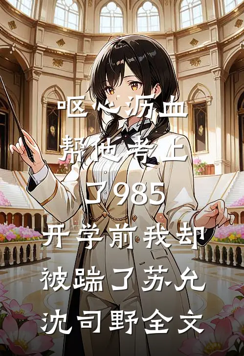 呕心沥血帮他考上了985，开学前我却被踹了苏允沈司野全文